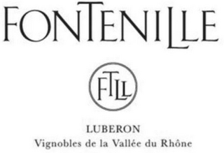 FONTENILLE, FTLL, LUBERON, VIGNOBLES DELA VALLÉE DU RHÔNE logo