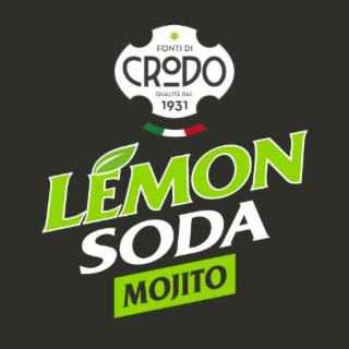 FONTI DI CRODO QUALITÀ DAL 1931 LEMON SODA MOJITO