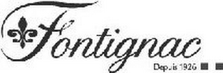 FONTIGNAC DEP 1926 logo