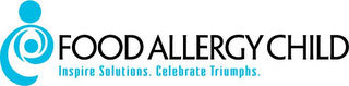 FOOD ALLERGY CHILD INSPIRE SOLUTIONS. CELEBRATE TRIUMPHS. logo