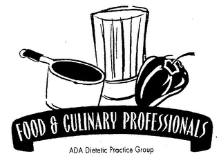 FOOD AND CULINARY PROFESSIONALS ADA DIETETIC PRACTICE GROUP logo