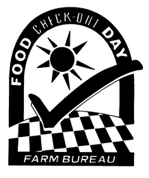 FOOD CHECK-OUT DAY FARM BUREAU logo