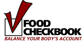 FOOD CHECKBOOK BALANCE YOUR BODY'S ACCOUNT logo