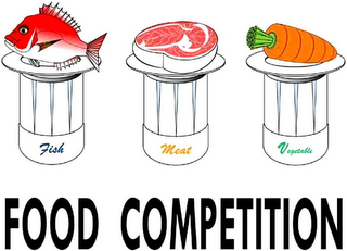 FOOD COMPETITION FISH MEAT VEGETABLE logo