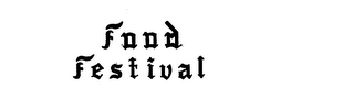 FOOD FESTIVAL logo