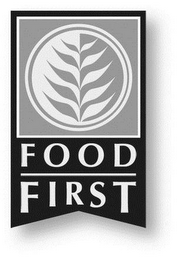 FOOD FIRST logo