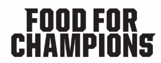 FOOD FOR CHAMPIONS logo