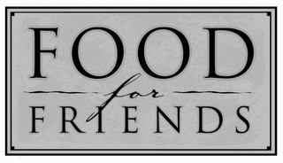 FOOD FOR FRIENDS logo