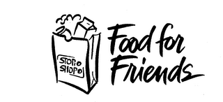 FOOD FOR FRIENDS STOP & SHOP logo
