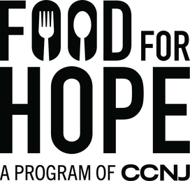 FOOD FOR HOPE A PROGRAM OF CCNJ logo