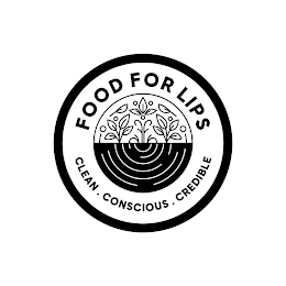 FOOD FOR LIPS CLEAN . CONSCIOUS . CREDIBLE logo