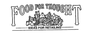 FOOD FOR THOUGHT IDEAS FOR RETAILING logo