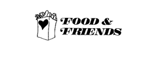 FOOD & FRIENDS logo