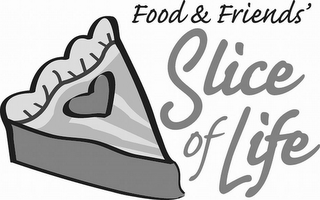 FOOD & FRIENDS' SLICE OF LIFE logo