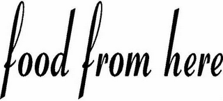 FOOD FROM HERE logo