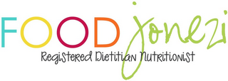 FOOD JONEZI REGISTERED DIETITIAN NUTRITIONIST logo