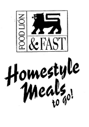 FOOD LION & FAST HOMESTYLE MEALS TO GO! logo