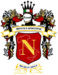 FOOD MONTENAPOLEONE N MICHELI GROUP logo