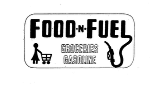FOOD-N-FUEL GROCERIES GASOLINE logo