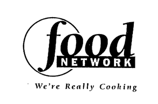 FOOD NETWORK WE'RE REALLY COOKING logo
