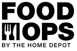 FOOD OPS BY THE HOME DEPOT logo