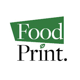 FOOD PRINT. logo