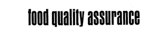 FOOD QUALITY ASSURANCE logo