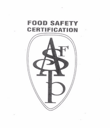 FOOD SAFETY CERTIFICATION ASFTP logo
