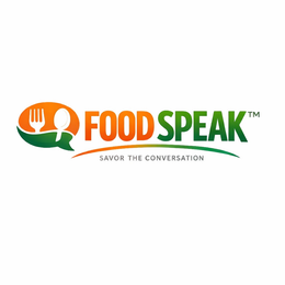 FOOD SPEAK TM SAVOR THE CONVERSATION logo