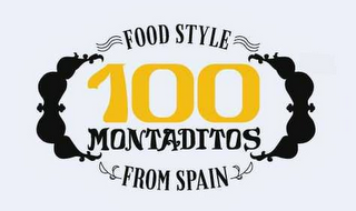 FOOD STYLE 100 MONTADITOS FROM SPAIN logo