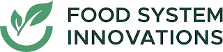 FOOD SYSTEM INNOVATIONS logo