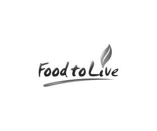 FOOD TO LIVE logo