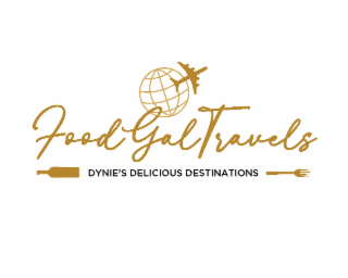 FOODGALTRAVELS DYNIE'S DELICIOUS DESTINATIONS logo