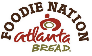 FOODIE NATION ATLANTA BREAD. logo