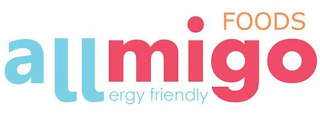 FOODS ALLMIGO ERGY FRIENDLY logo