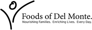 FOODS OF DEL MONTE. NOURISHING FAMILIES. ENRICHING LIVES. EVERY DAY. logo