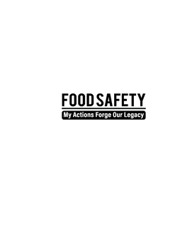 FOODSAFETY MY ACTIONS FORGE OUR LEGACY logo
