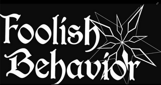 FOOLISH BEHAVIOR logo