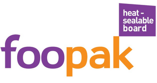 FOOPAK HEAT SEALABLE BOARD logo