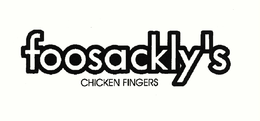 FOOSACKLY'S CHICKEN FINGERS logo