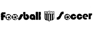 FOOSBALL SOCCER AMERICA logo