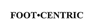 FOOT CENTRIC logo