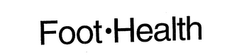 FOOT HEALTH logo