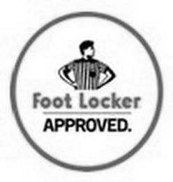 FOOT LOCKER APPROVED. logo