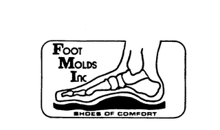 FOOT MOLDS INC SHOES OF COMFORT. logo
