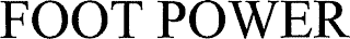 FOOT POWER logo