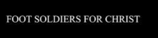 FOOT SOLDIERS FOR CHRIST logo