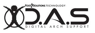 FOOT SOLUTIONS TECHNOLOGY D.A.S DIGITAL ARCH SUPPORT logo