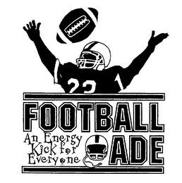 FOOTBALL ADE AN ENERGY KICK FOR EVERYONE logo
