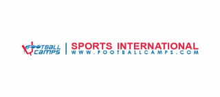 FOOTBALL CAMPS SPORTS INTERNATIONAL WWW. FOOTBALLCAMPS.COM logo